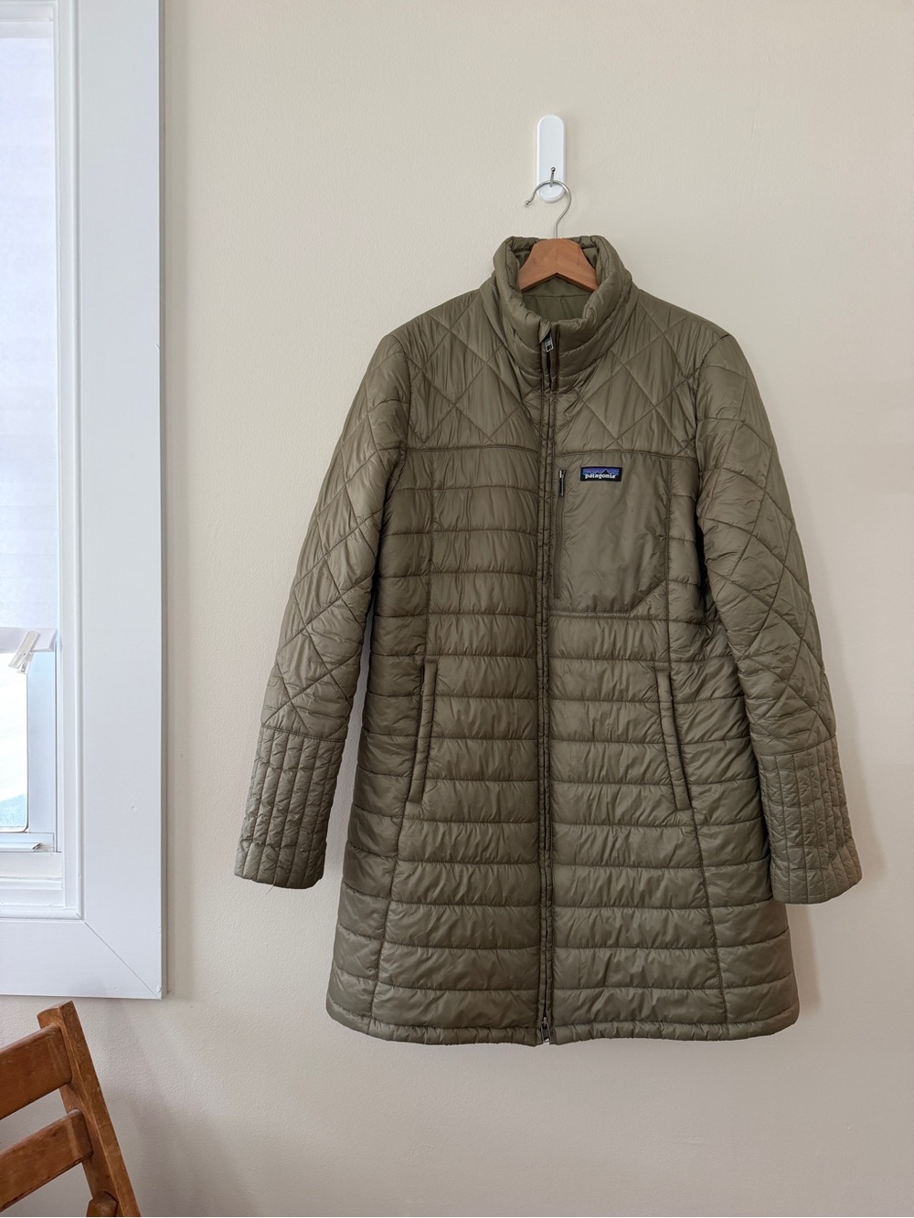 Patagonia Women’s Radalie Parka in Olive Green